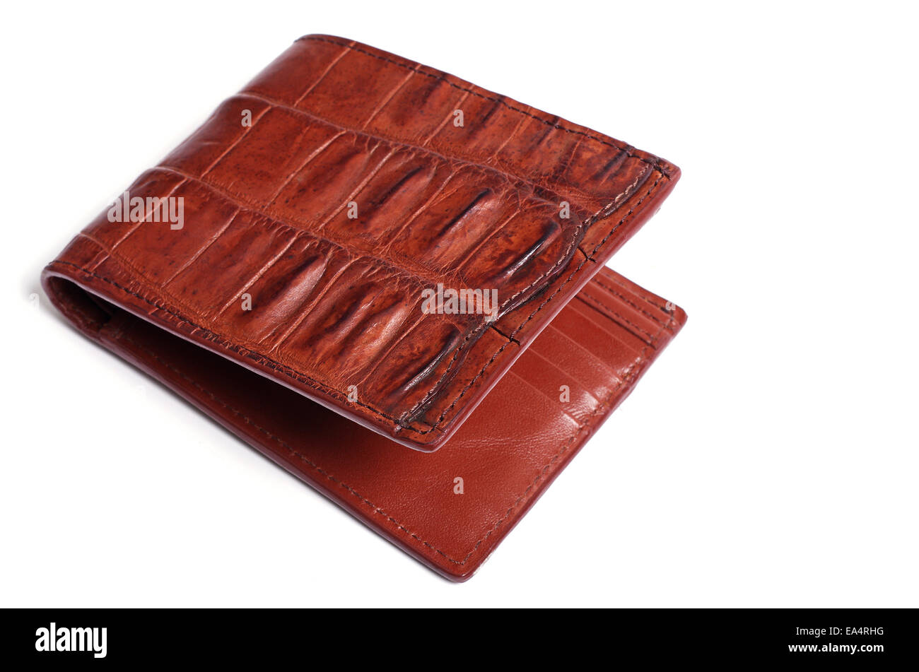 Billetera cuero de cocodrilo sale