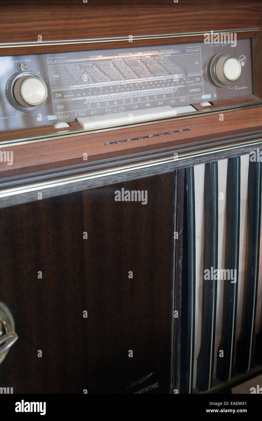Blaupunkt Vintage el fonógrafo y la radio Fotografía de stock Alamy