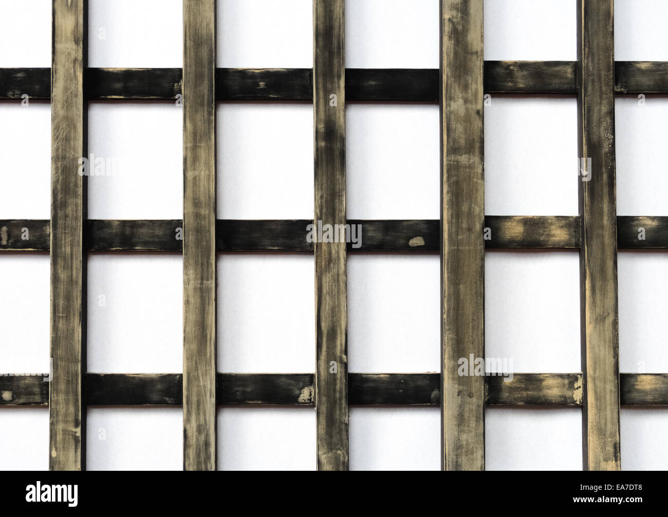 La antigua muralla de papel tradicional japonés Fotografía de stock Alamy