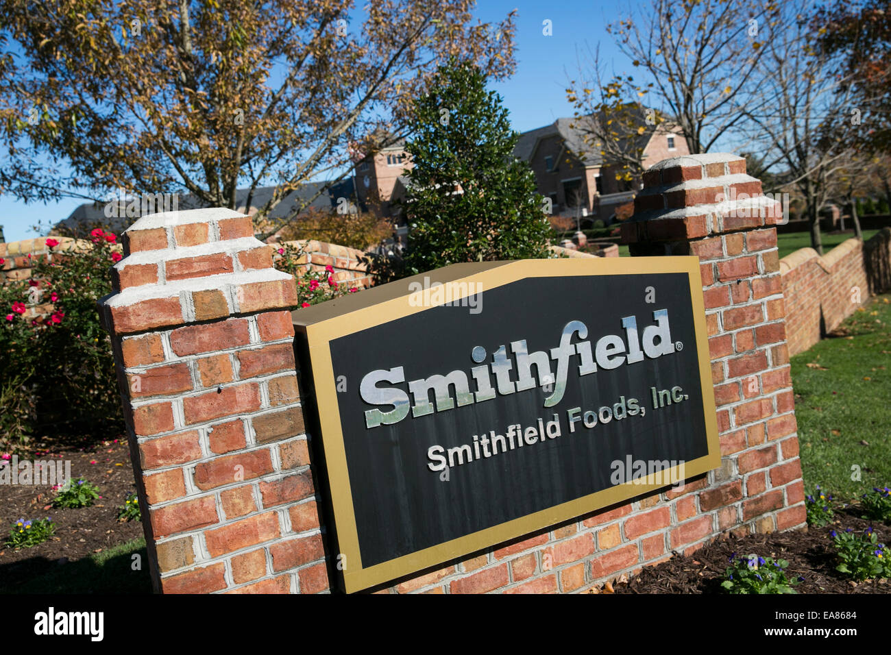 La sede de productor de cerdo Smithfield Foods, Inc. Foto de stock