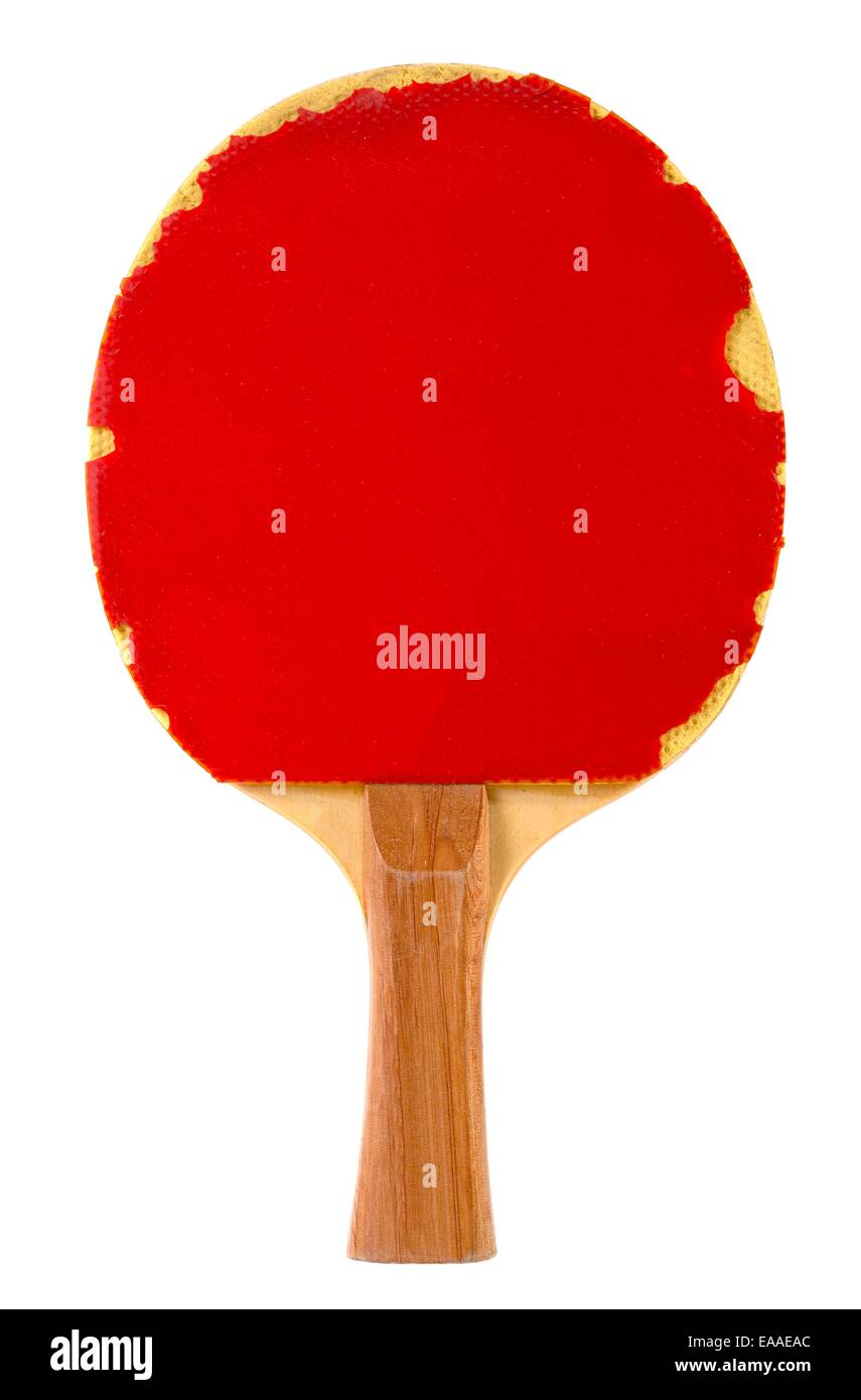Raqueta de ping-pong Foto de stock