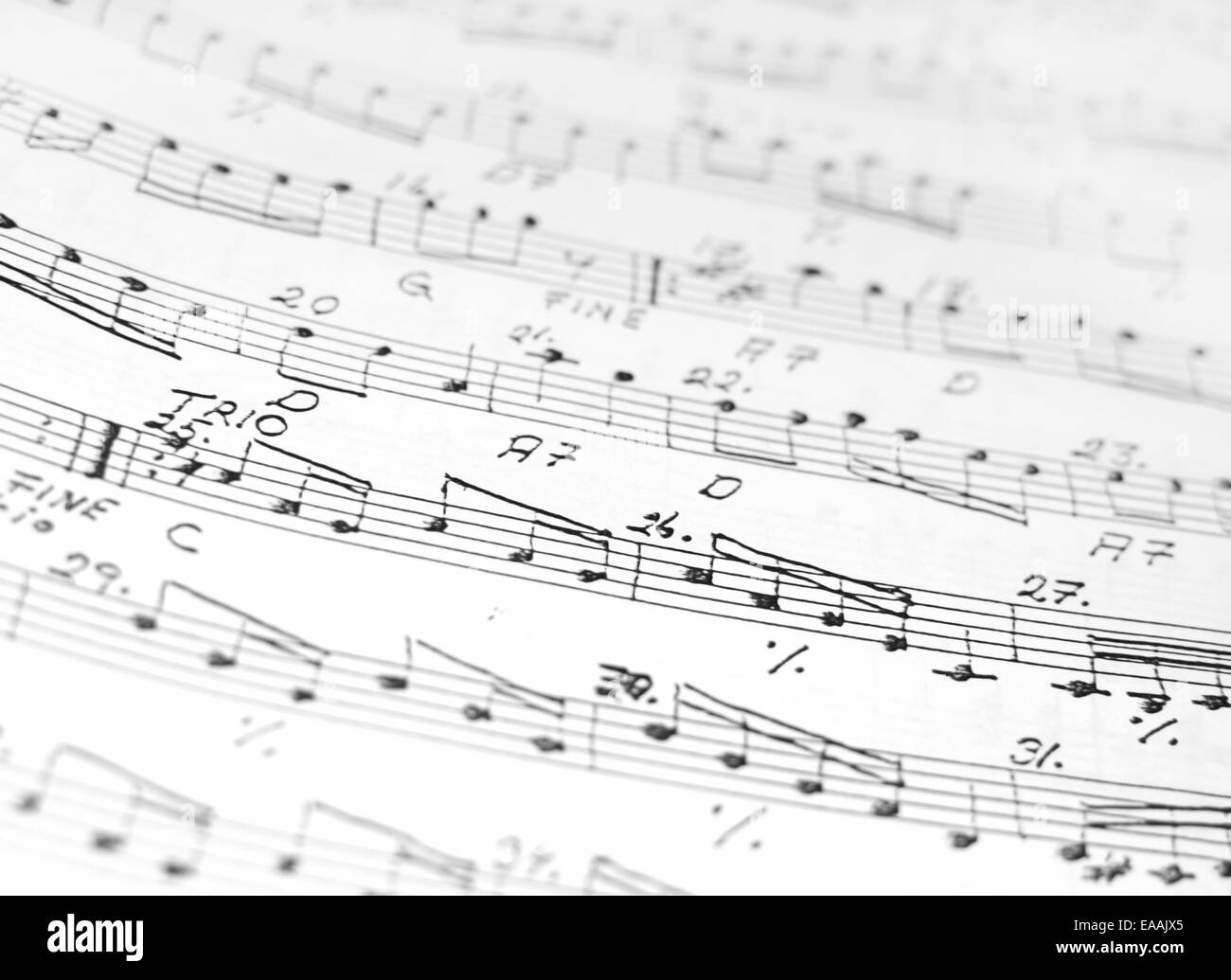 Partituras de acordeón, abstracto closeup fondo en blanco y negro  Fotografía de stock - Alamy