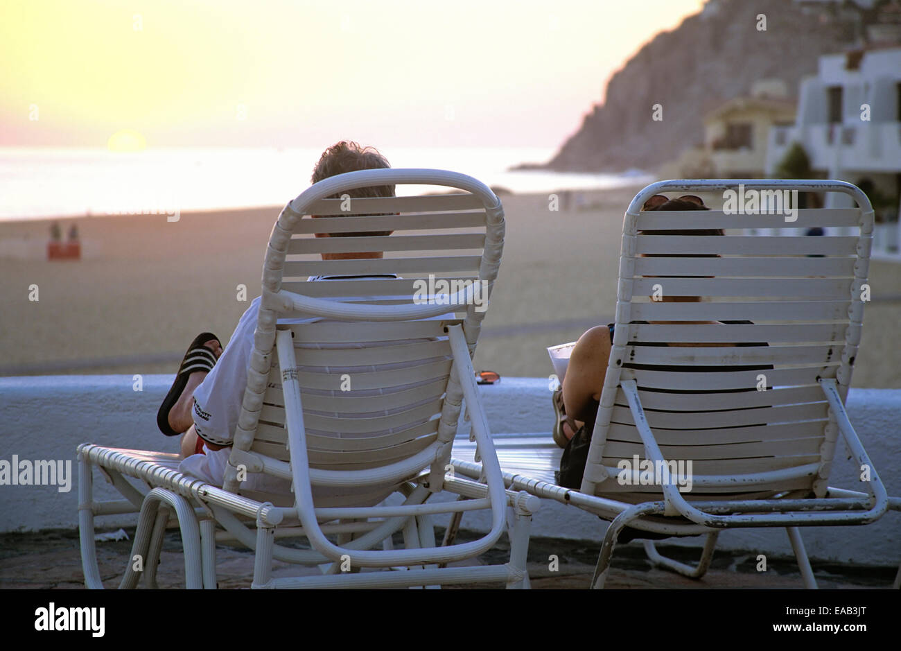 Vista desde el patio de la piscina en el Solmar resort, Cabo San Lucas