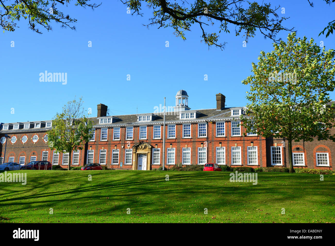 Watford Grammar School para chicos, Rickmansworth Road, Watford, Hertfordshire, Inglaterra, Reino Unido Foto de stock