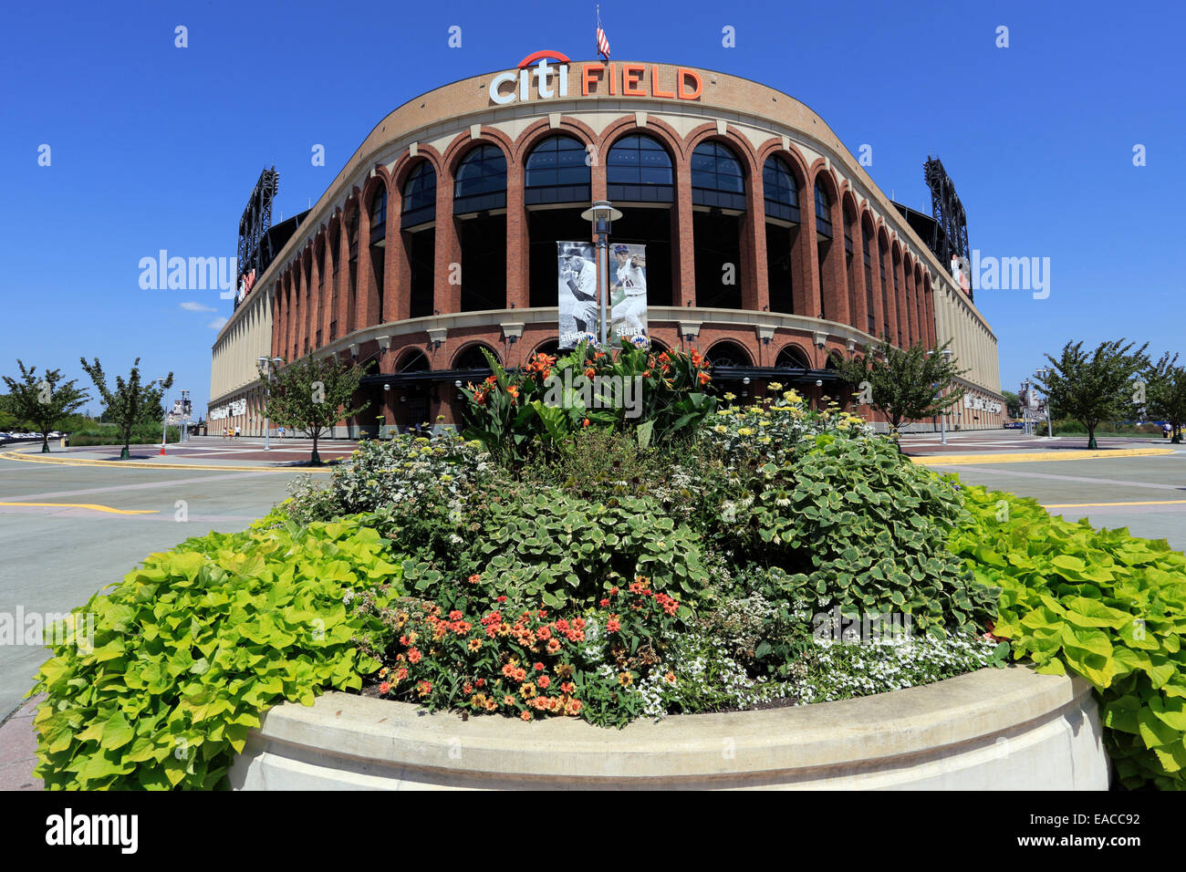 Citi Field Stadium hogar del equipo de béisbol de los Mets de Nueva York Foto de stock
