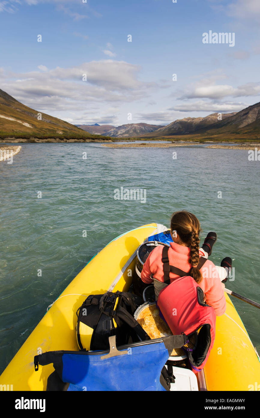 Explore,aventura,Río,Vigas,Rafting Foto de stock