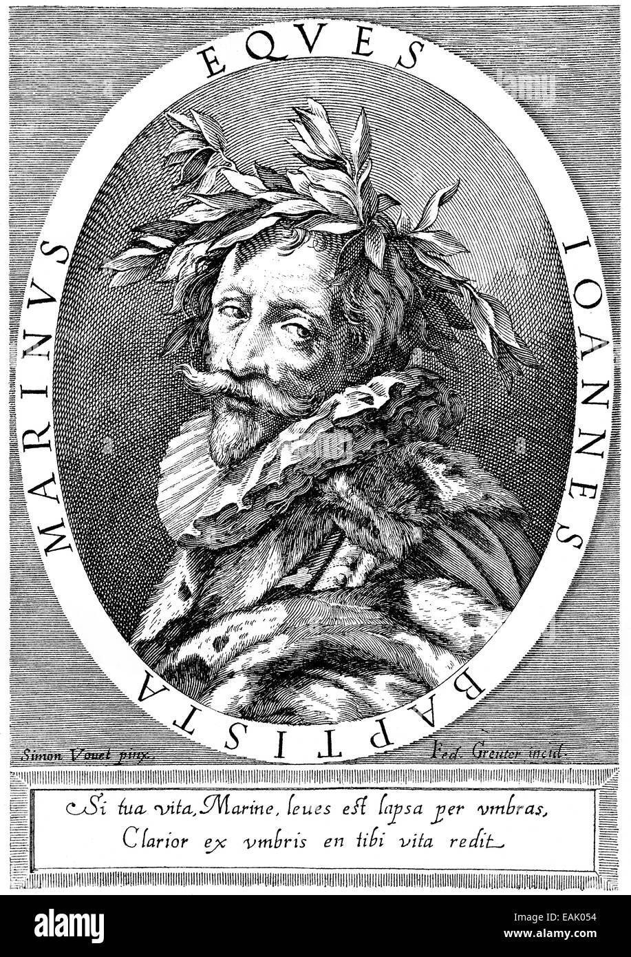 Von giambattista marino oder giovanni battista marino fotografías e