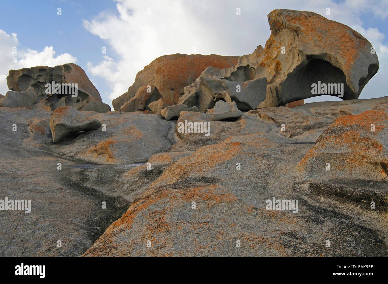 Remarkable Rocks, Flinders-Chase-Parque Nacional, La Isla de los canguros, Australia Meridional, Australia Foto de stock