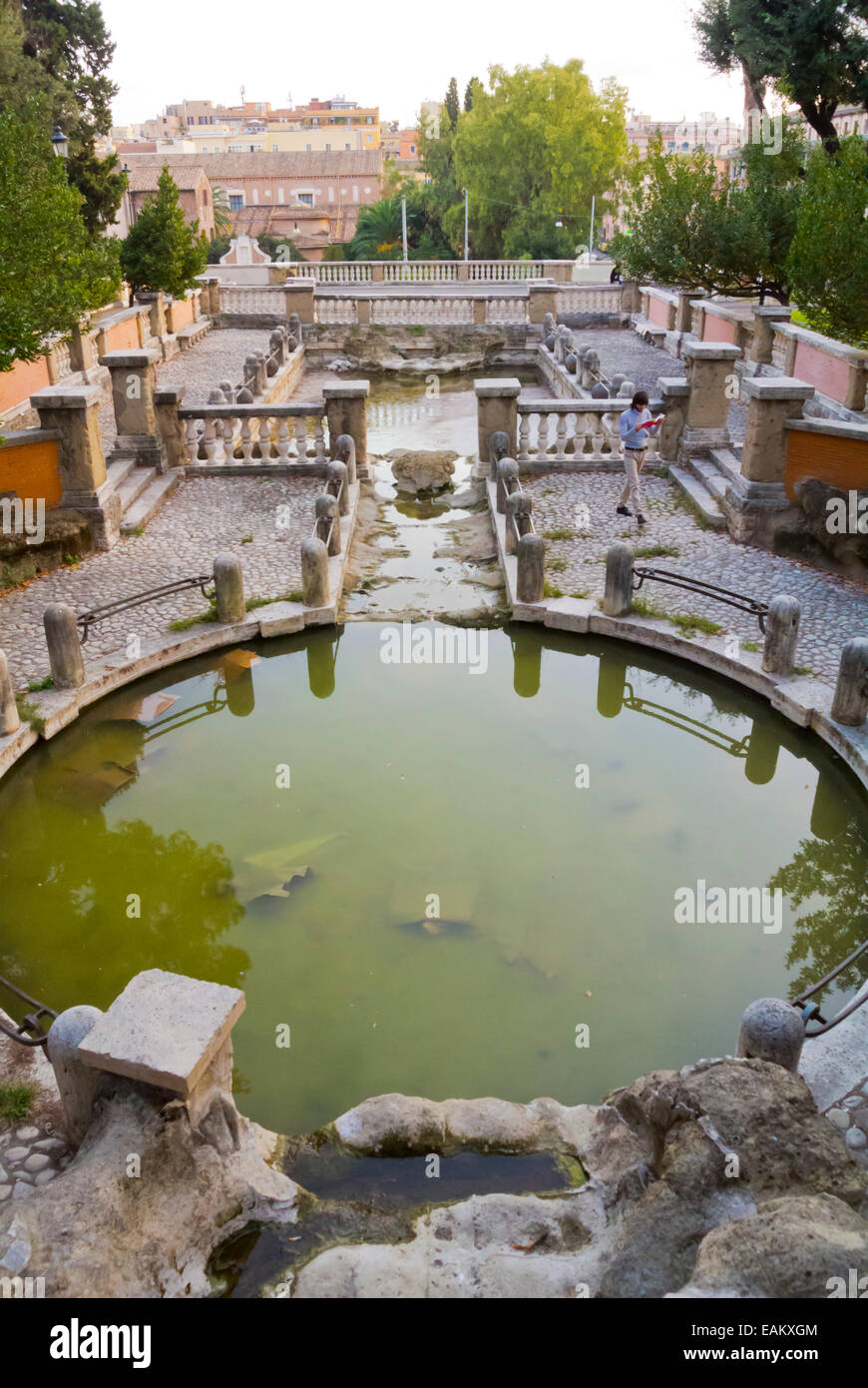 Terme di Traiano, baños de Trajano, Parco delle Colle Oppio, distrito de  Monti, Roma, Italia Fotografía de stock - Alamy