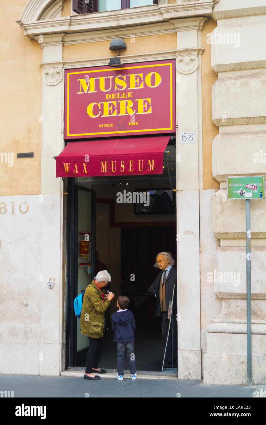 Museo delle Cere, Museo de Cera, Centro Storico, casco antiguo, centro de Roma, Italia Museo delle Cere, Museo de Cera, Centro Storico, casco antiguo, centro de Roma, Italia