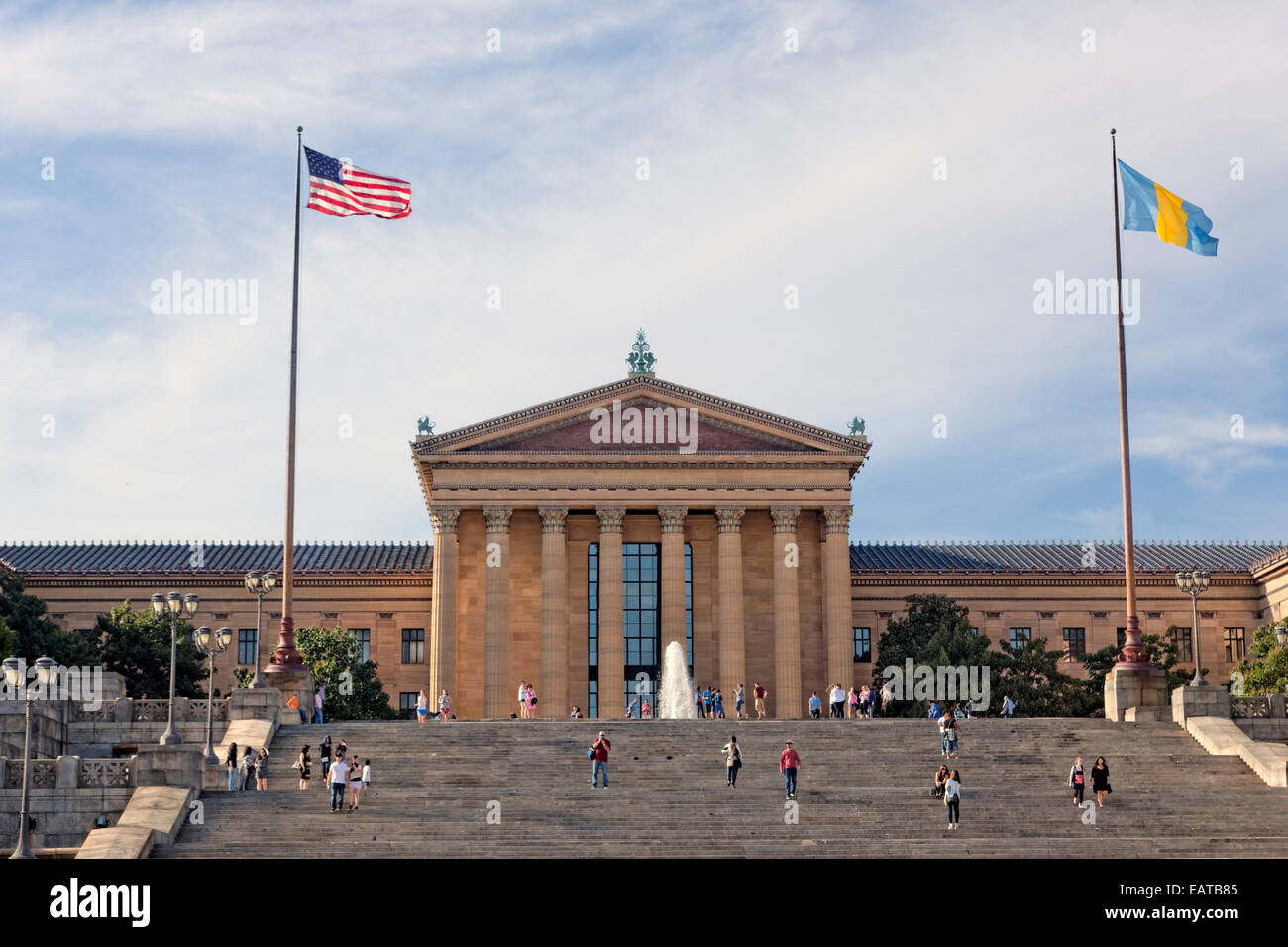El Museo de Arte de Filadelfia es uno de los mayores museos de arte en