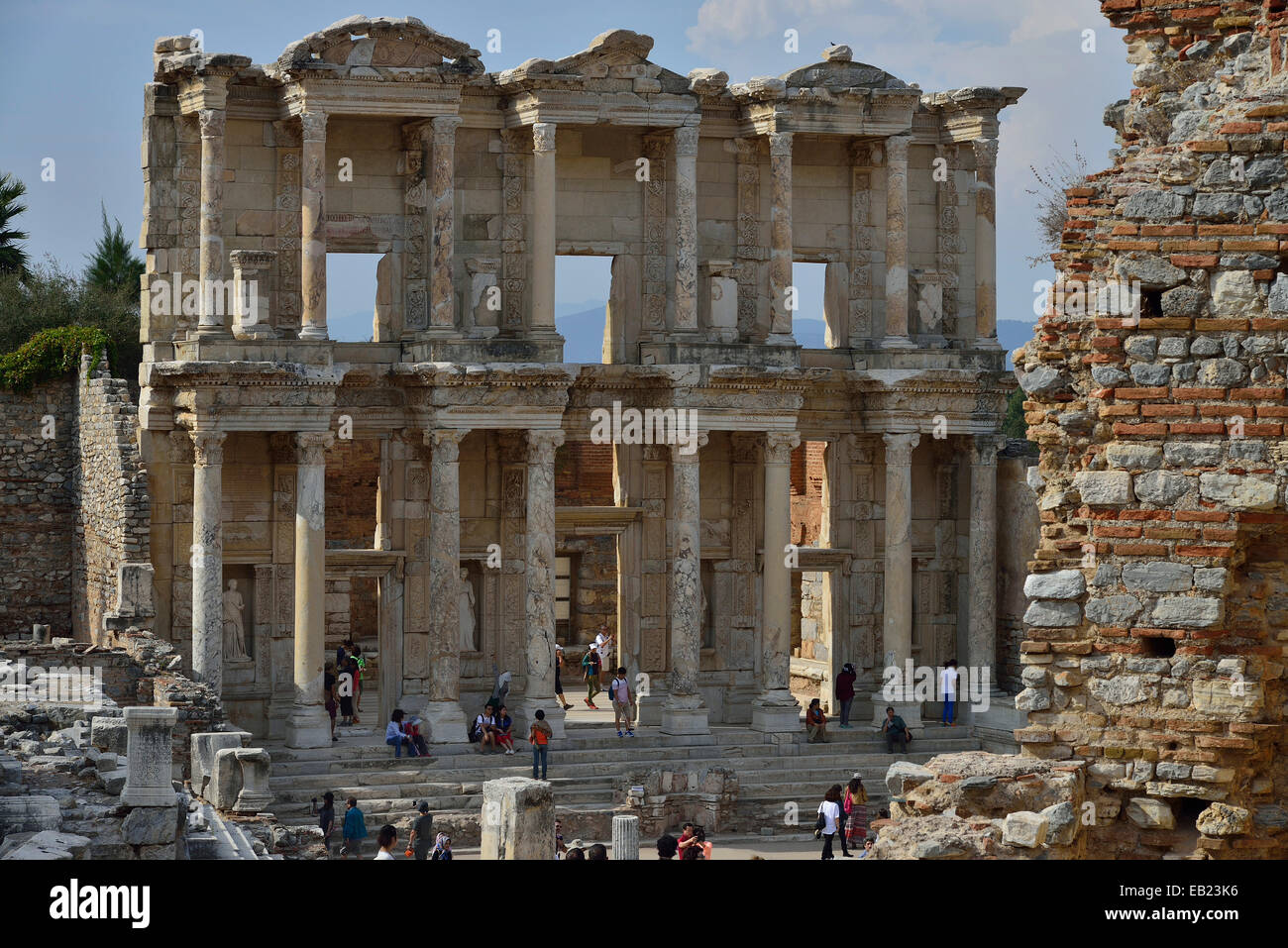 La antigua ciudad de Éfeso, Turquía, una de las siete iglesias mencionadas  en el libro de Apocalipsis Fotografía de stock - Alamy