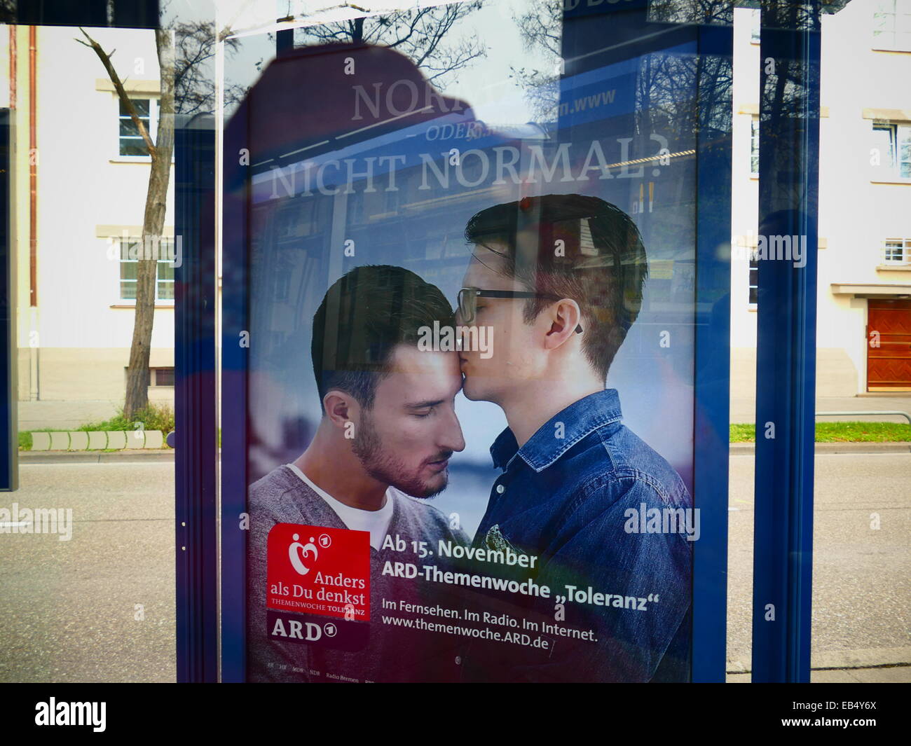 Alemania una campaña por la tolerancia Foto de stock
