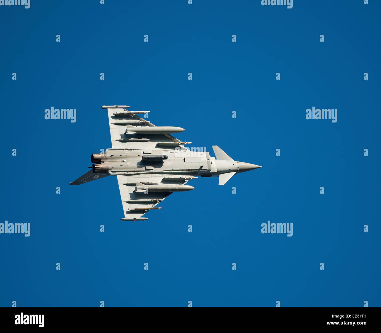 Eurofighter Typhoon FRG4 rápida militar jet fighter. Ocs 9196. Foto de stock