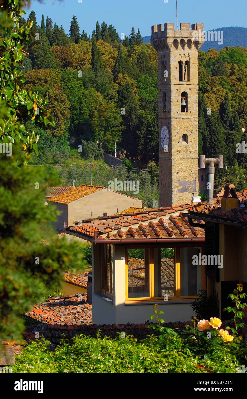 Fiesole, provincia de Florencia, Italia, Europa Foto de stock