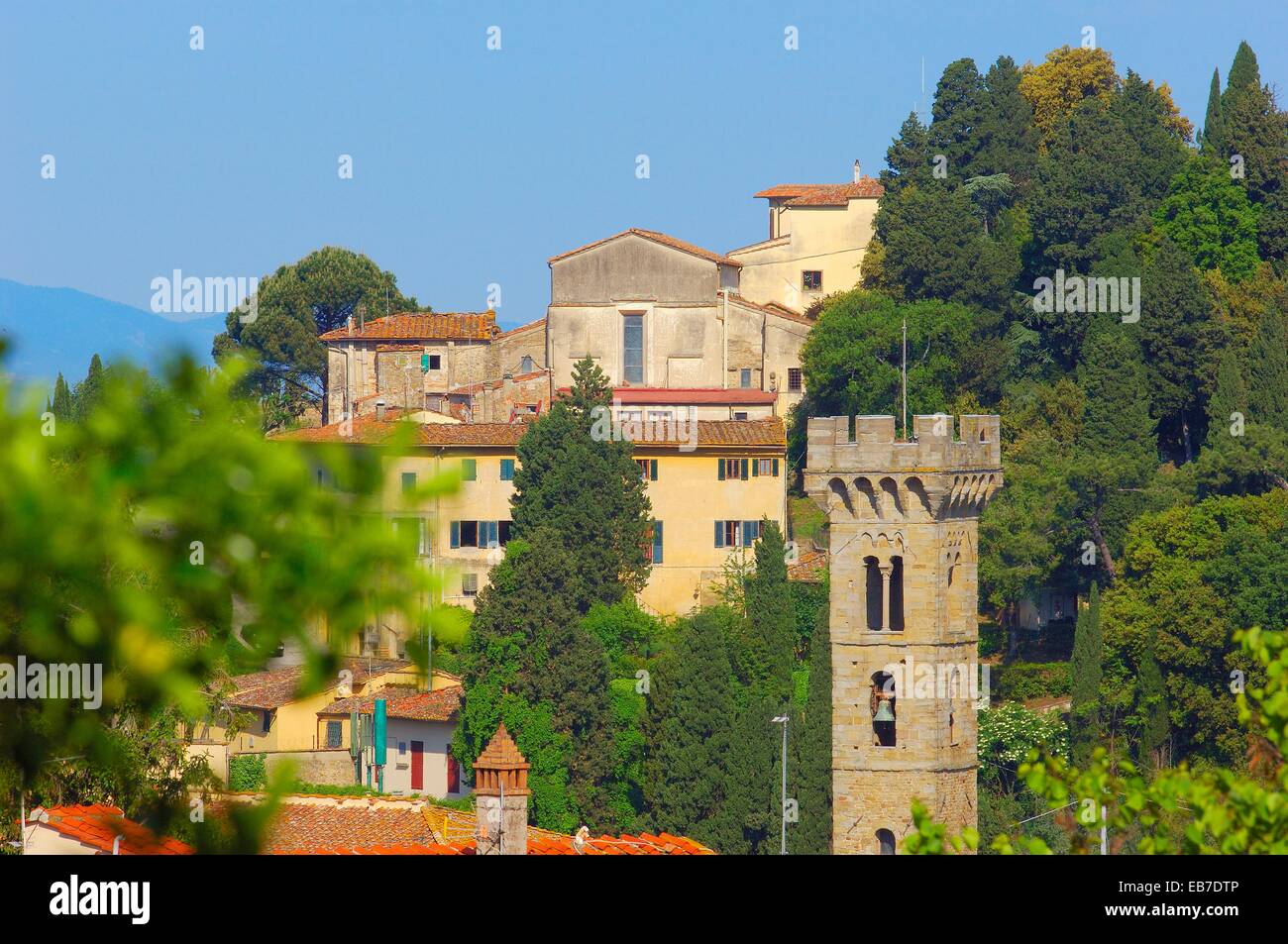 Fiesole, provincia de Florencia, Italia, Europa Foto de stock