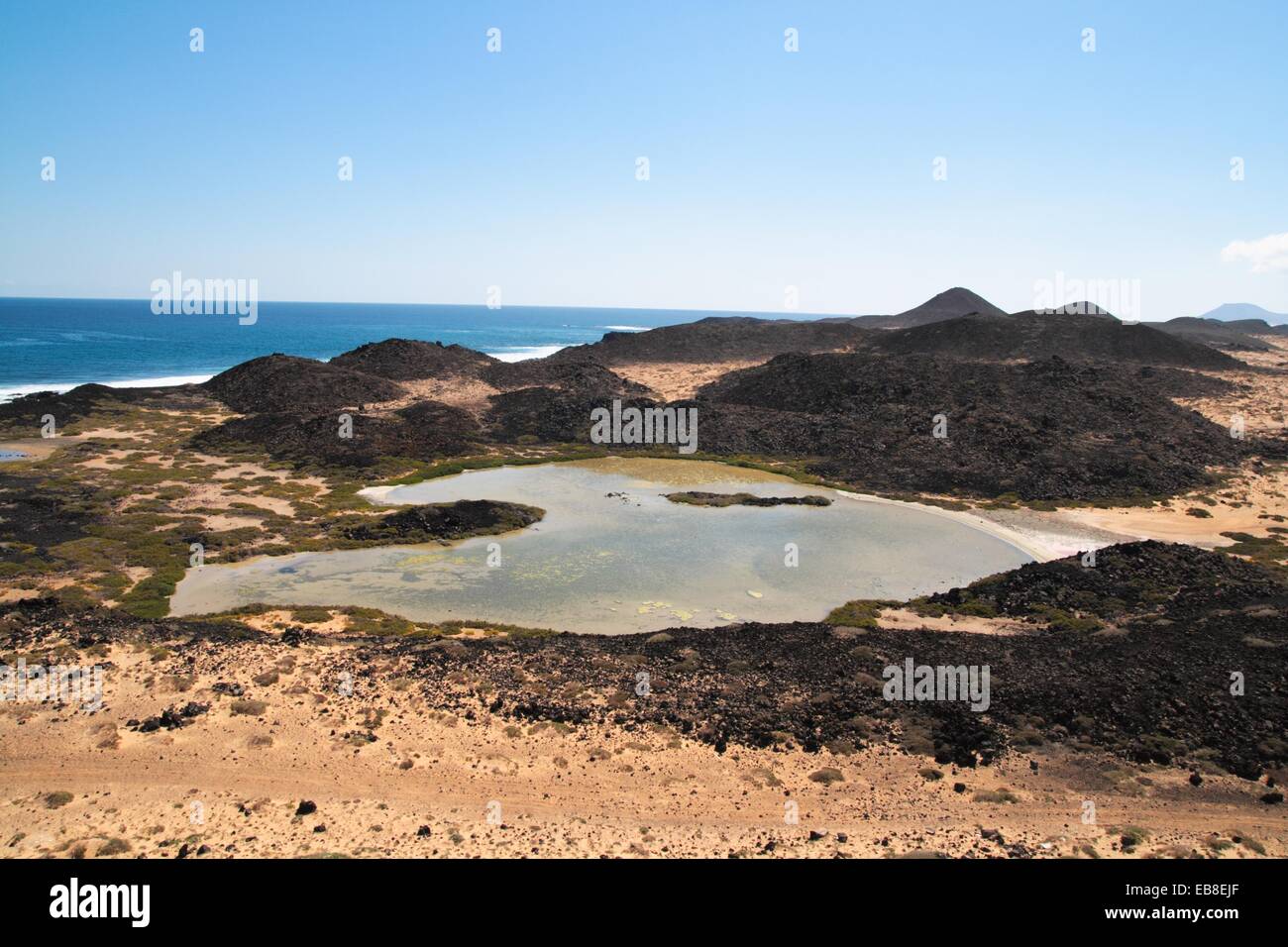 Las Lagunitas, Isla Lobos, Islas Canarias, España Fotografía de stock -  Alamy