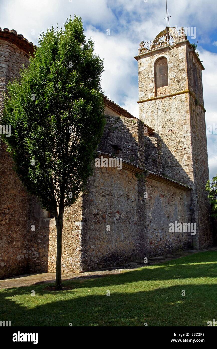 Iglesia de Sant Fruitós de Llofriu, Palafrugell, Girona, Cataluña, España  Fotografía de stock - Alamy