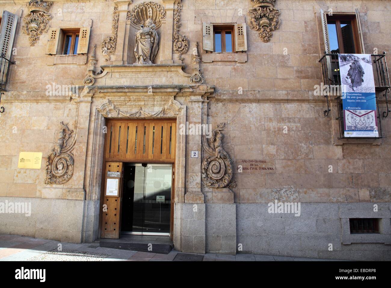 Archivo General de la Guerra Civil Española, Salamanca, Castilla y León,  España, Europa Fotografía de stock - Alamy