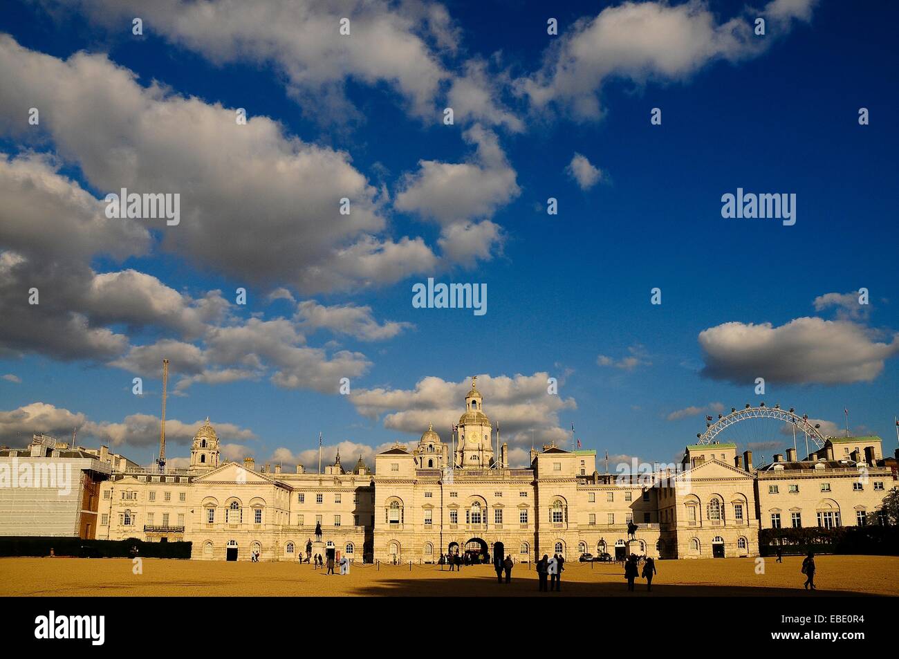 Palacio de Whitehall's tiltyard Londres Inglaterra Europa. Foto de stock