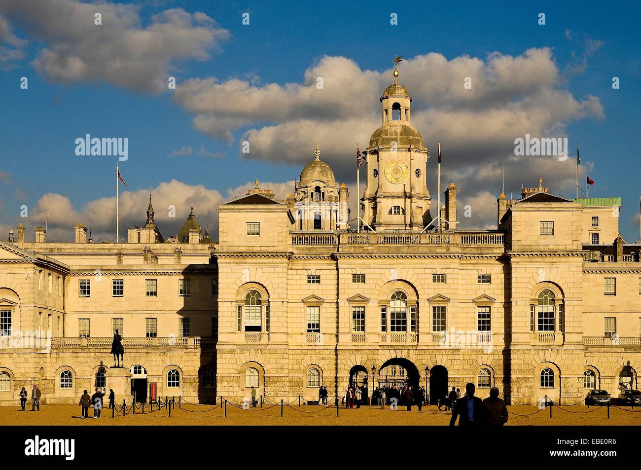 Tiltyard del Palacio de Whitehall, Londres, Inglaterra, Reino Unido, Europa. Foto de stock