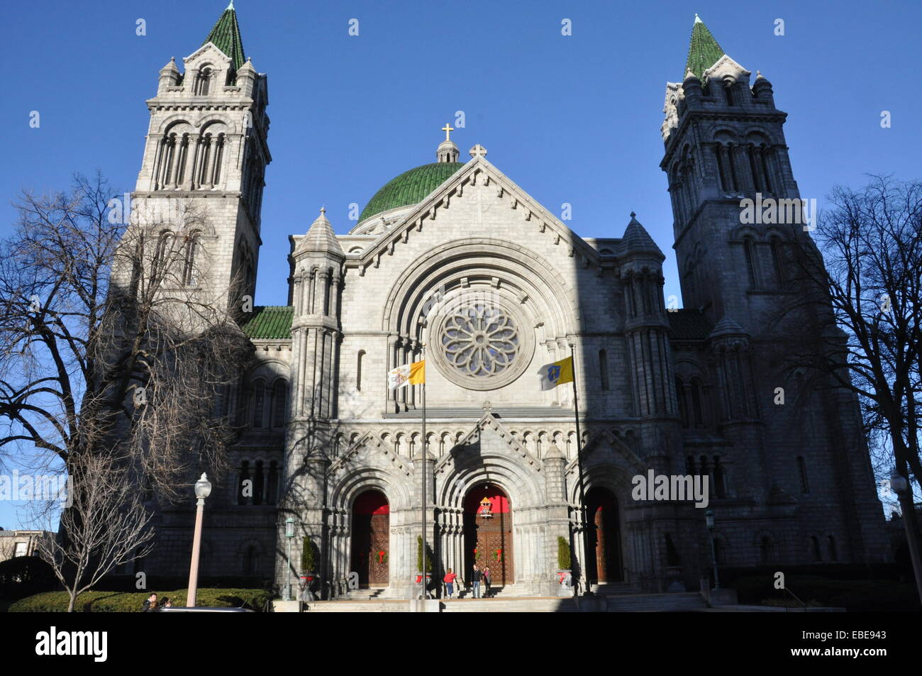 La Catedral Basílica de Saint Louis, Missouri, EE.UU. Foto de stock