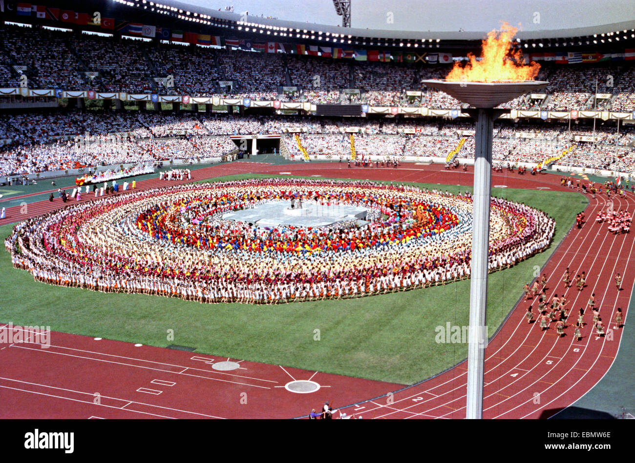 Juegos Olímpicos de Verano de Seúl de las ceremonias de apertura el 17