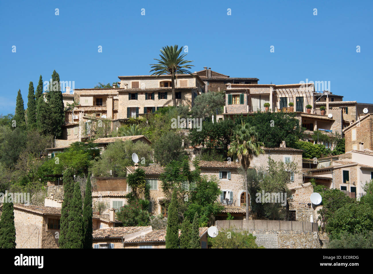 Colina Village Deià Mallorca España Foto de stock