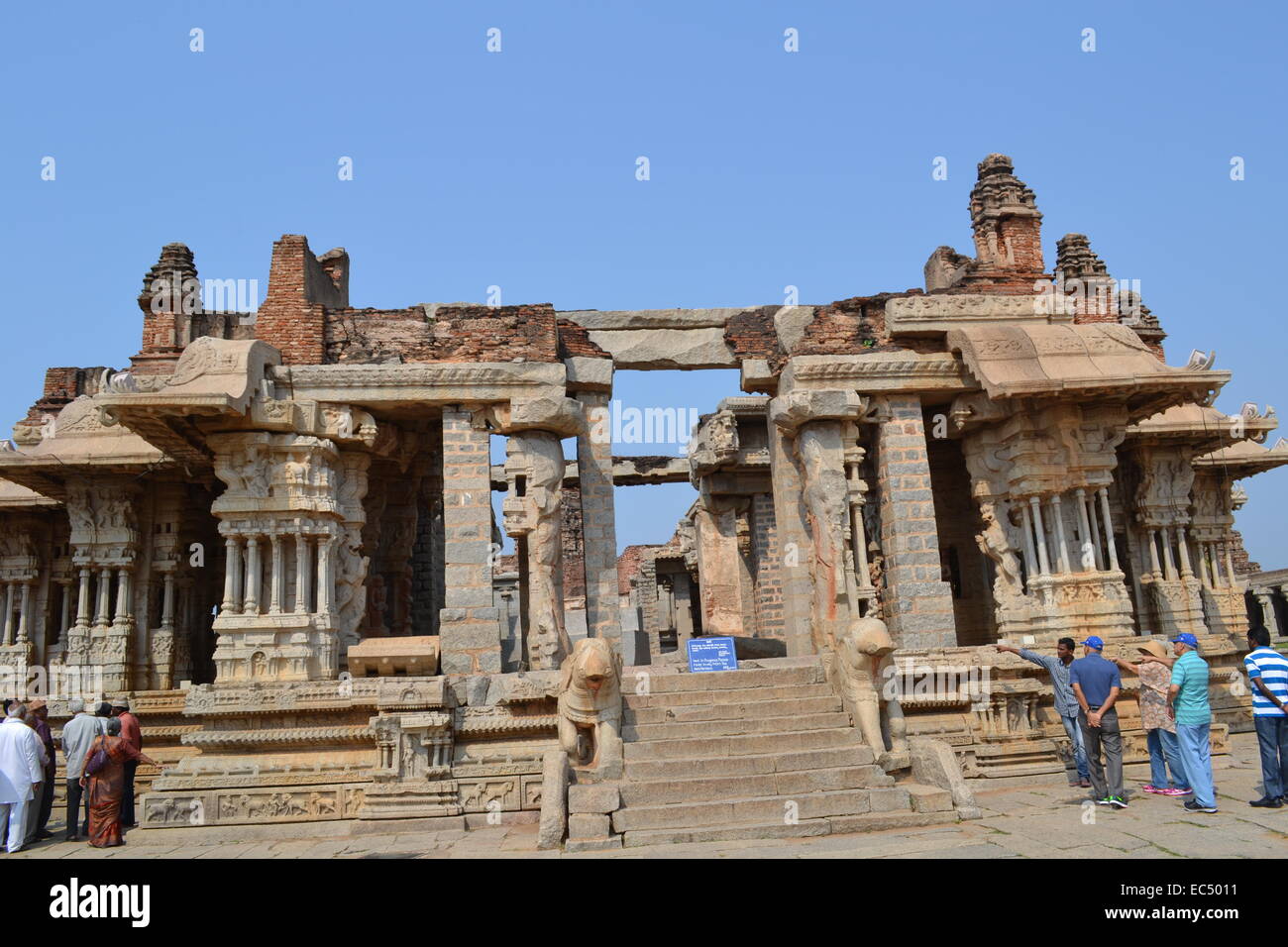Templo Vittala @ Hampi - Sitio de Patrimonio Mundial de la UNESCO Foto de stock