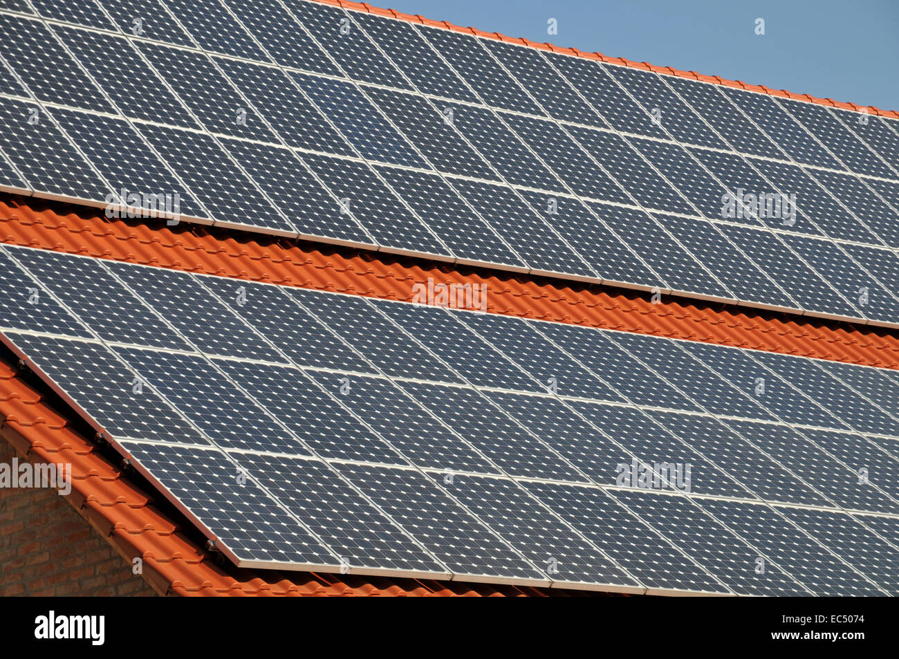 energía solar Foto de stock