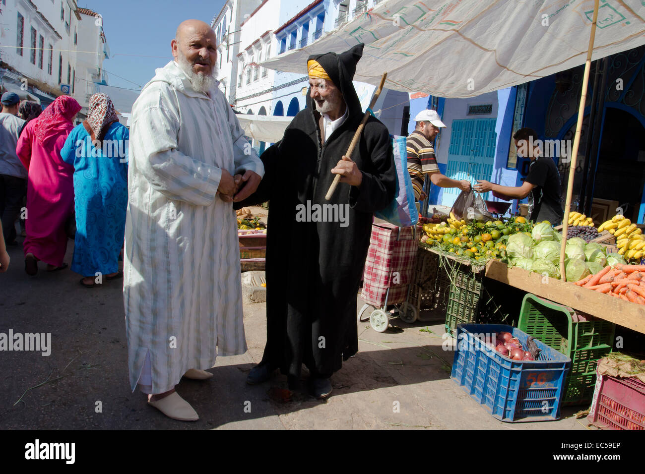 Medina de Chefchaouen, Marruecos Foto de stock