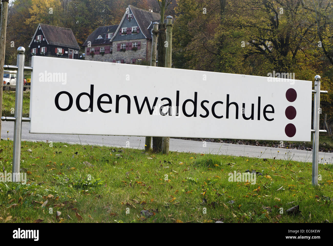 La Odenwaldschule en Ober-Hambach, Alemania Foto de stock