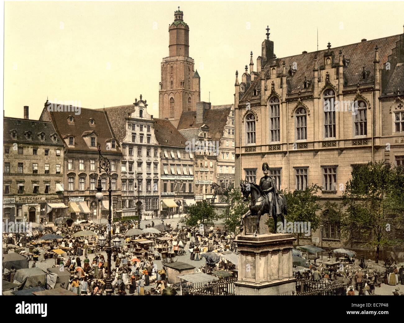 https://c8.alamy.com/compes/ec7p48/market-place-breslau-silesia-alemania-wroclaw-polonia-ec7p48.jpg