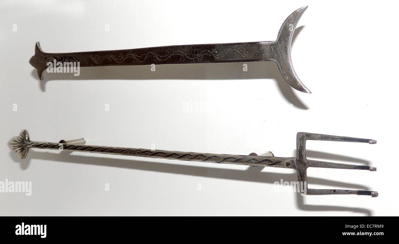 AlZahrawi's instrumentos quirúrgicos para cirugía ósea Fotografía de