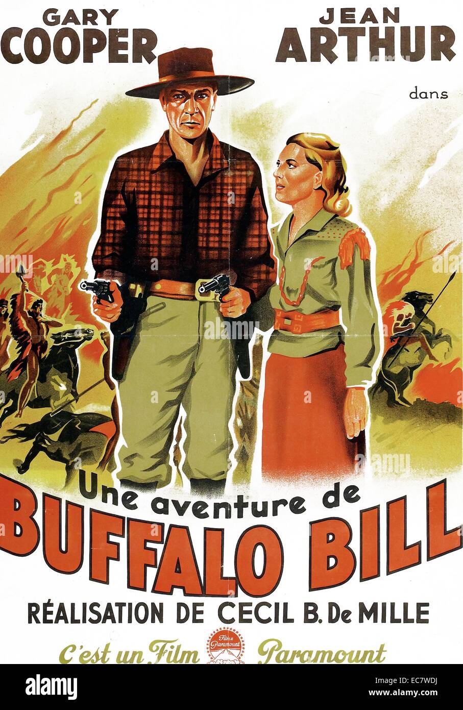 El 1936 es un Plainsman Oeste Americano película dirigida por Cecil B.  DeMille y protagonizada por Gary Cooper y Jean Arthur. La película presenta  un gran fictionalized cuenta las aventuras y relaciones