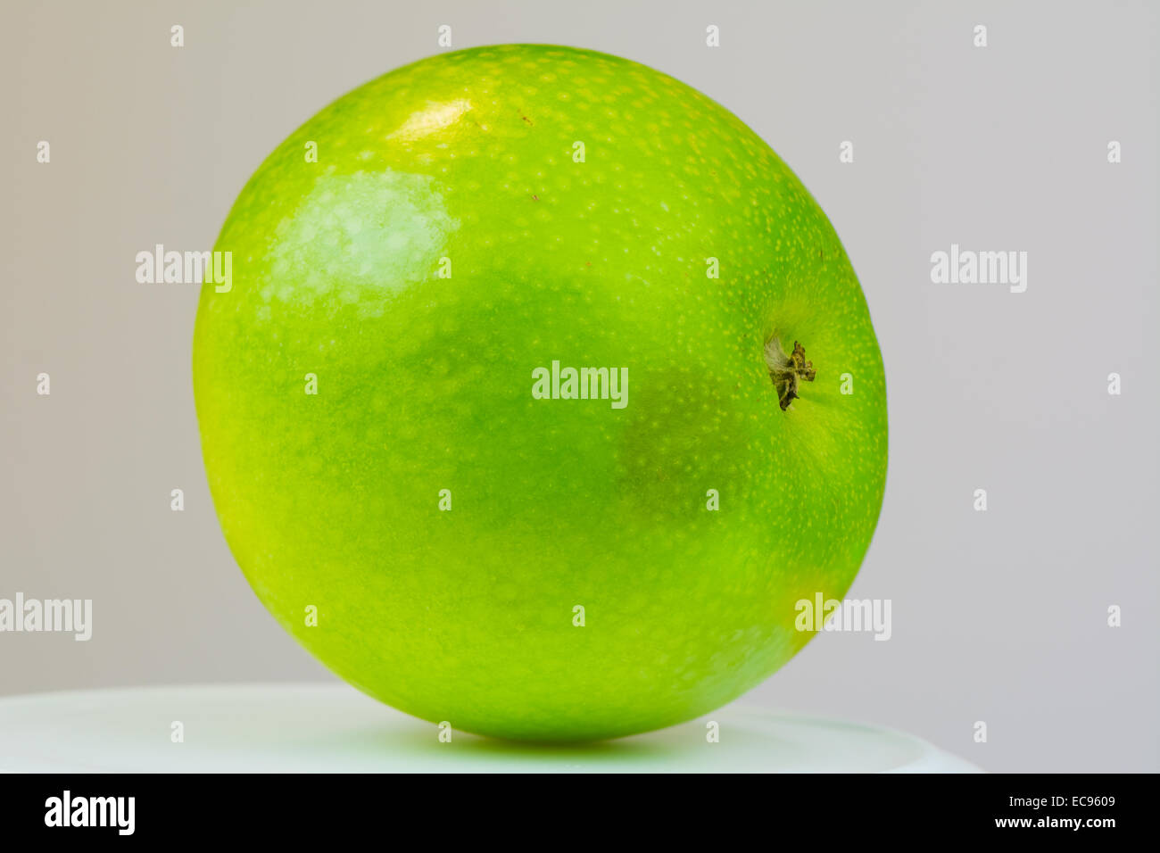 Manzana verde Foto de stock