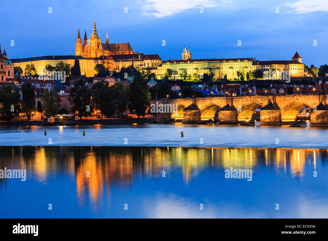 Praga, República Checa Foto de stock