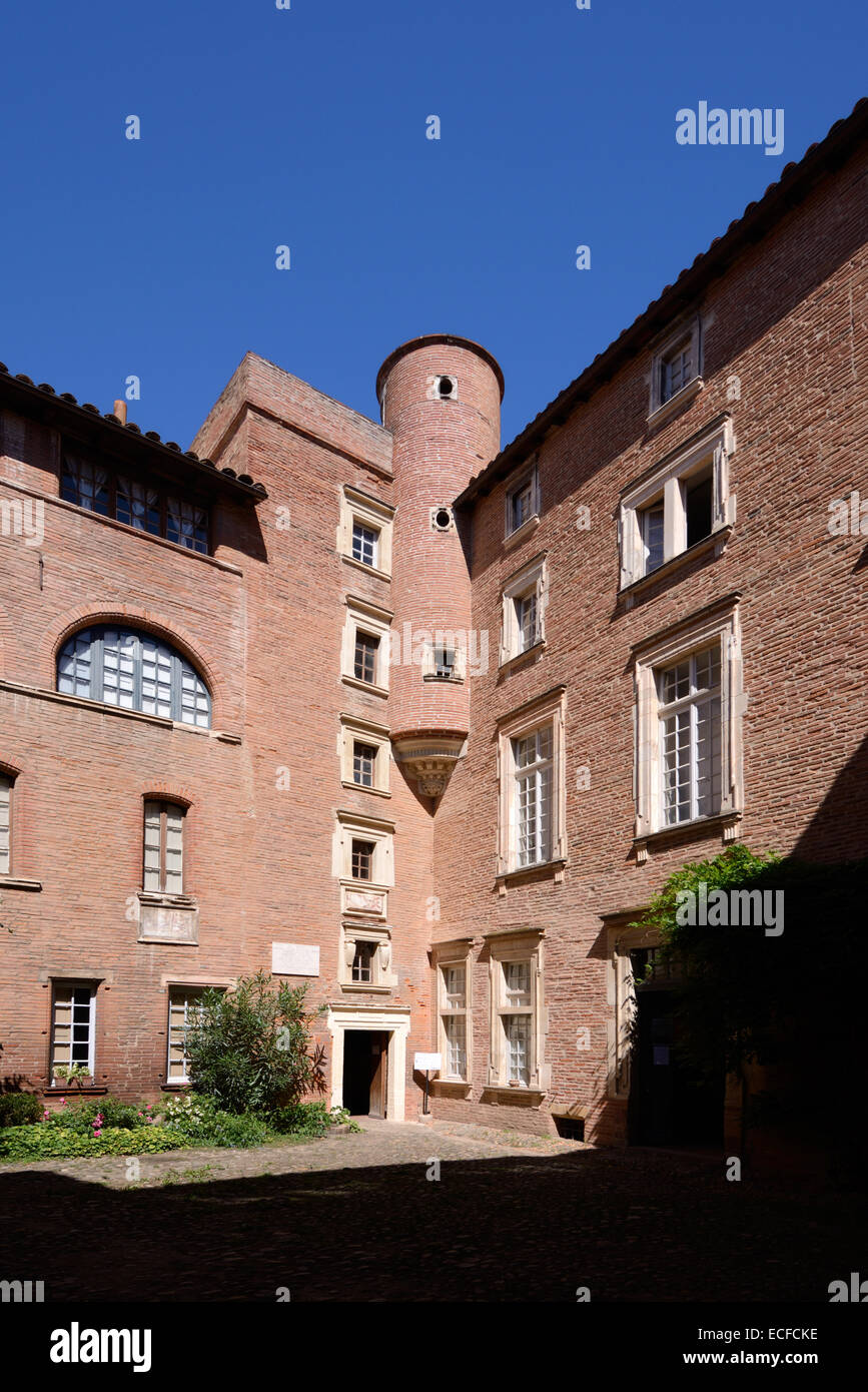 Dumay House (1585) Renaissance Town House y museo musée du Vieux Toulouse Toulouse Haute-Garonne France Foto de stock