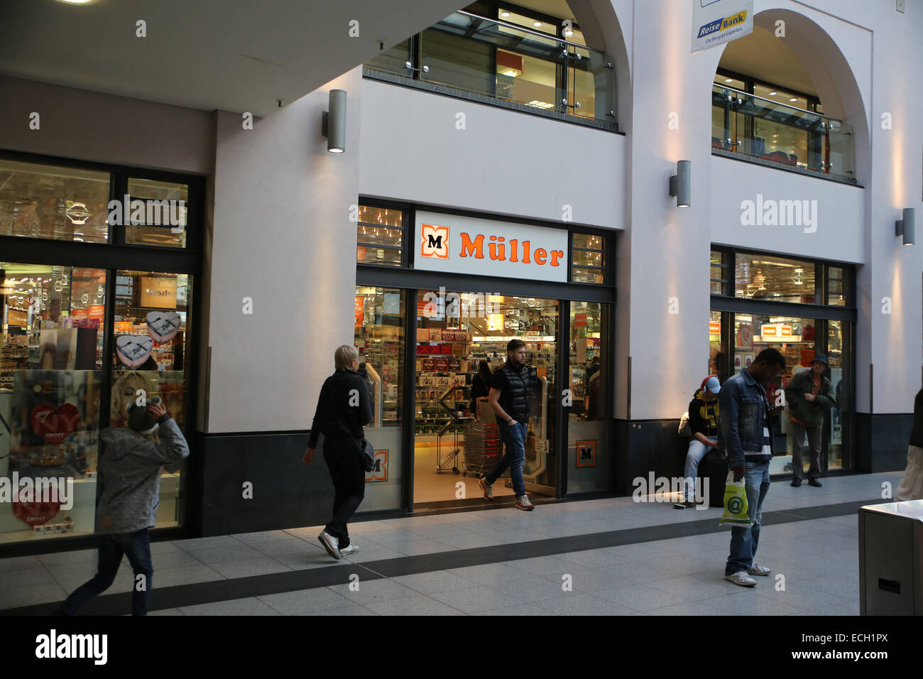 Muller super market store Foto de stock
