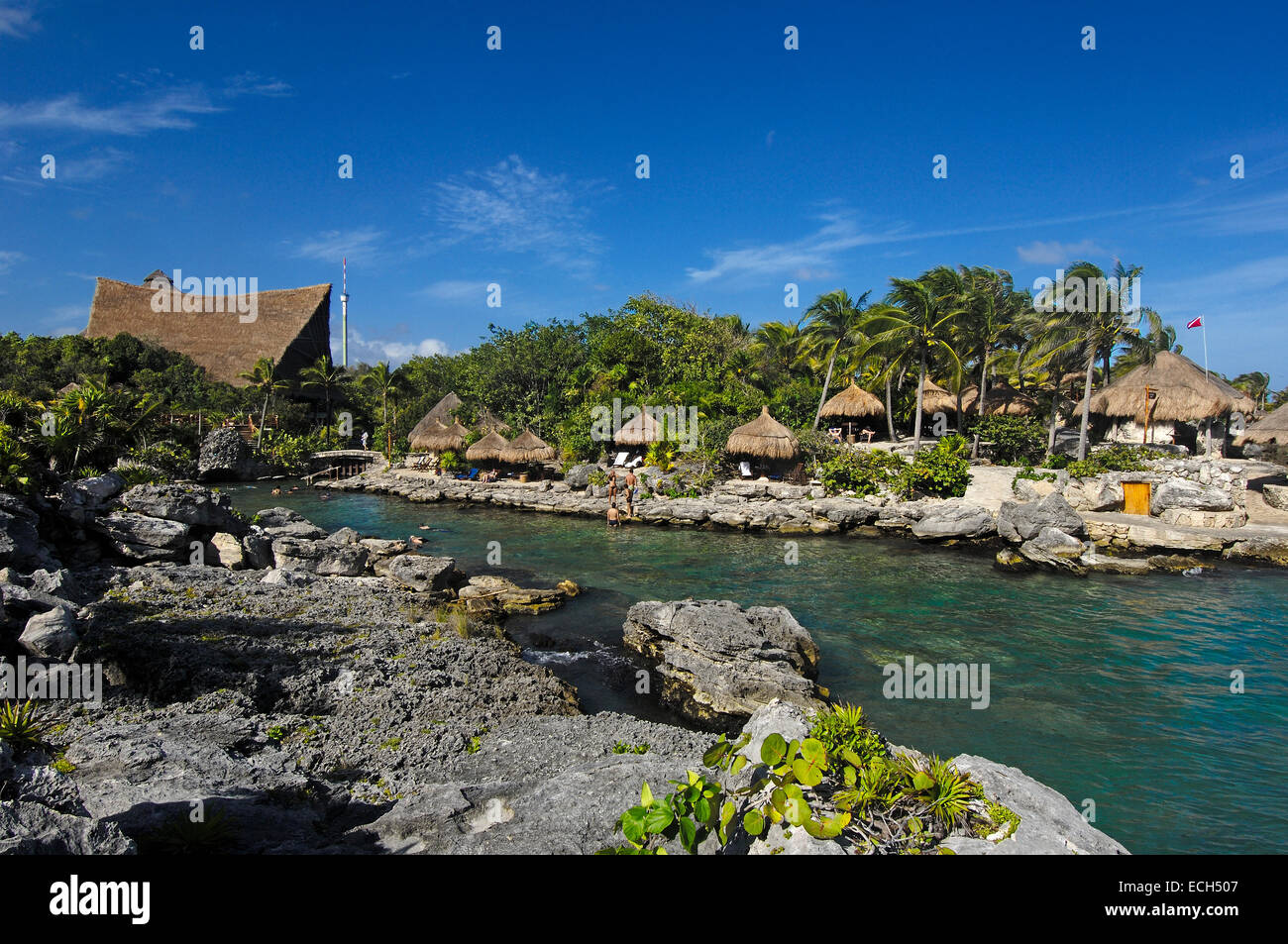 Parque eco arqueológico en playa del carmen méxico