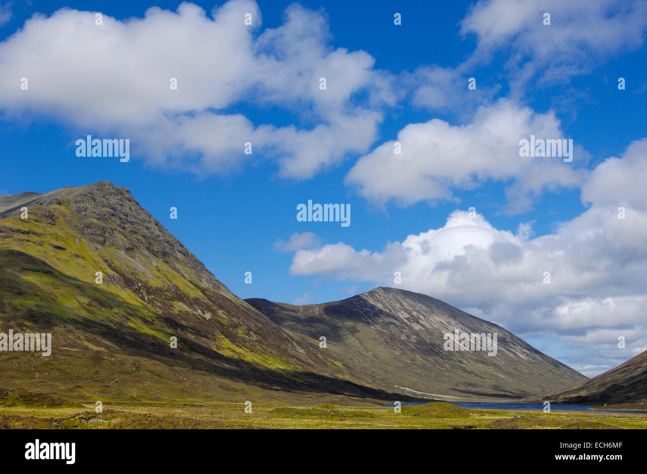 Cuillins Hills, Isla de Skye, Western Highlands, Escocia, Reino Unido, Europa Foto de stock