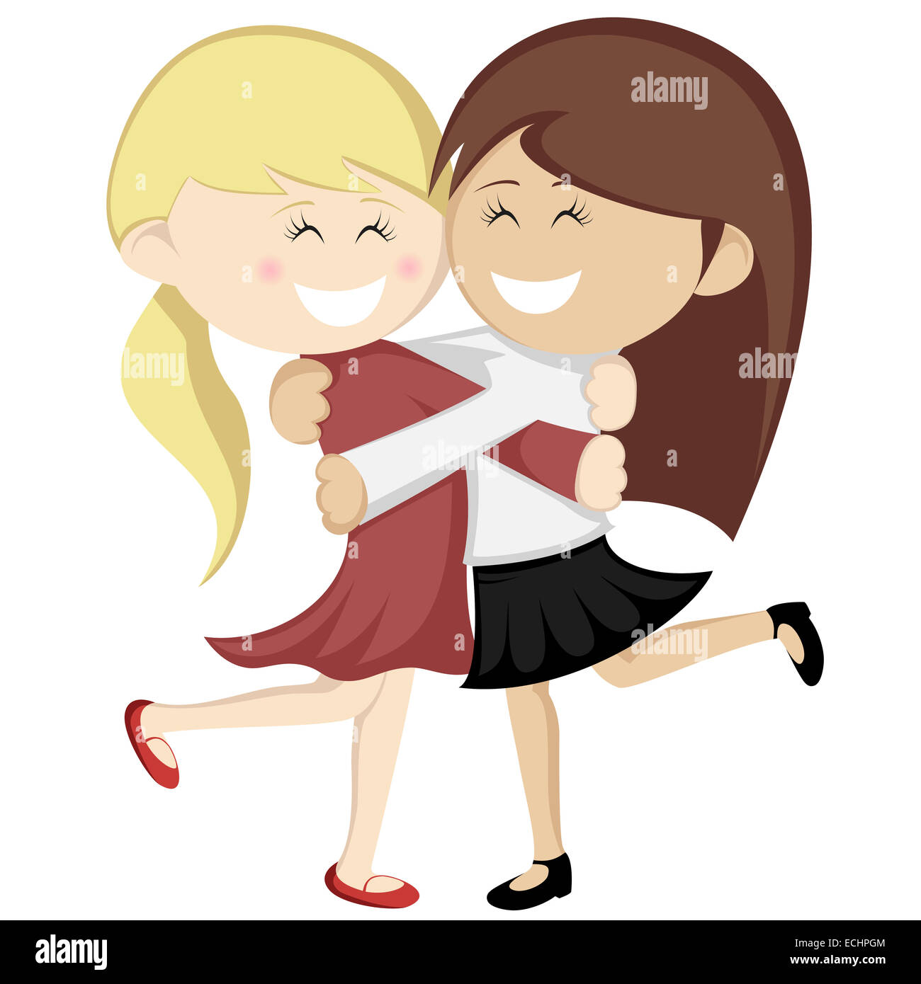 Abrazo de amigos Imágenes recortadas de stock - Alamy Abrazo de amigos Imágenes recortadas de stock - Alamy