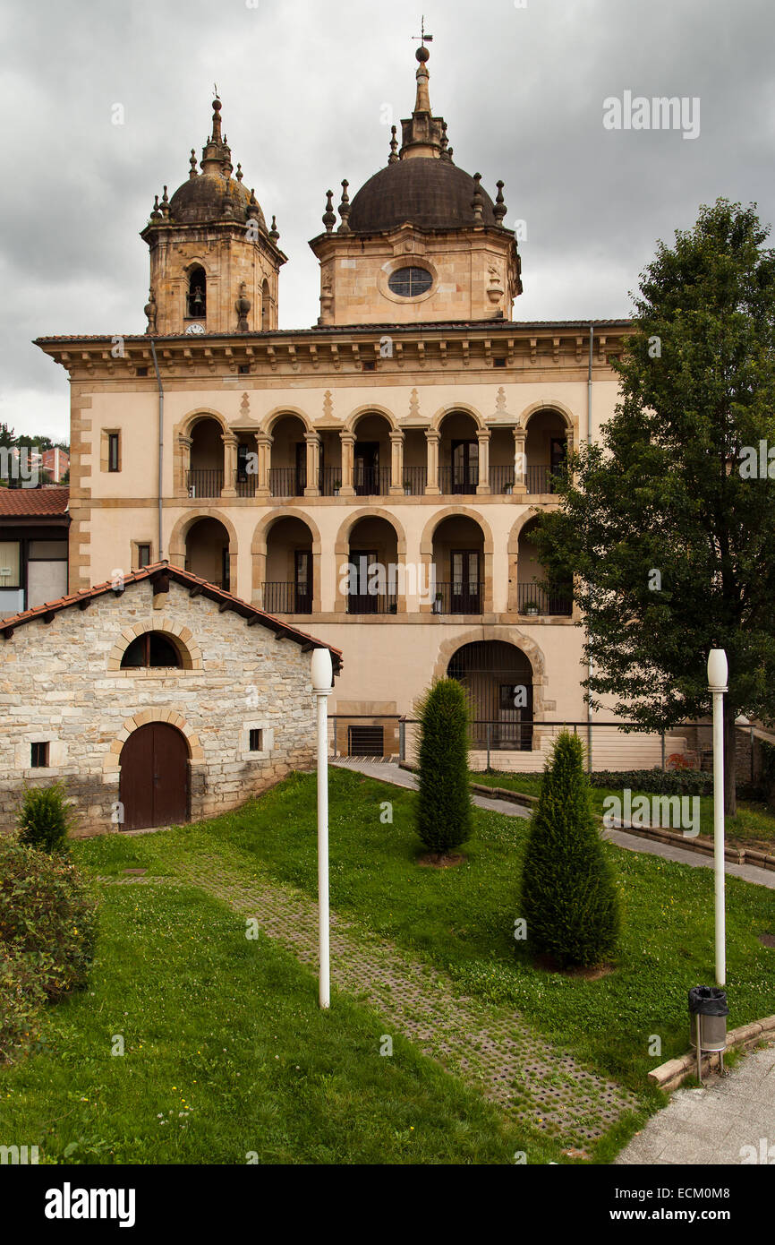 Palacio de Valdespina en Ermua, País Vasco, España. Foto de stock