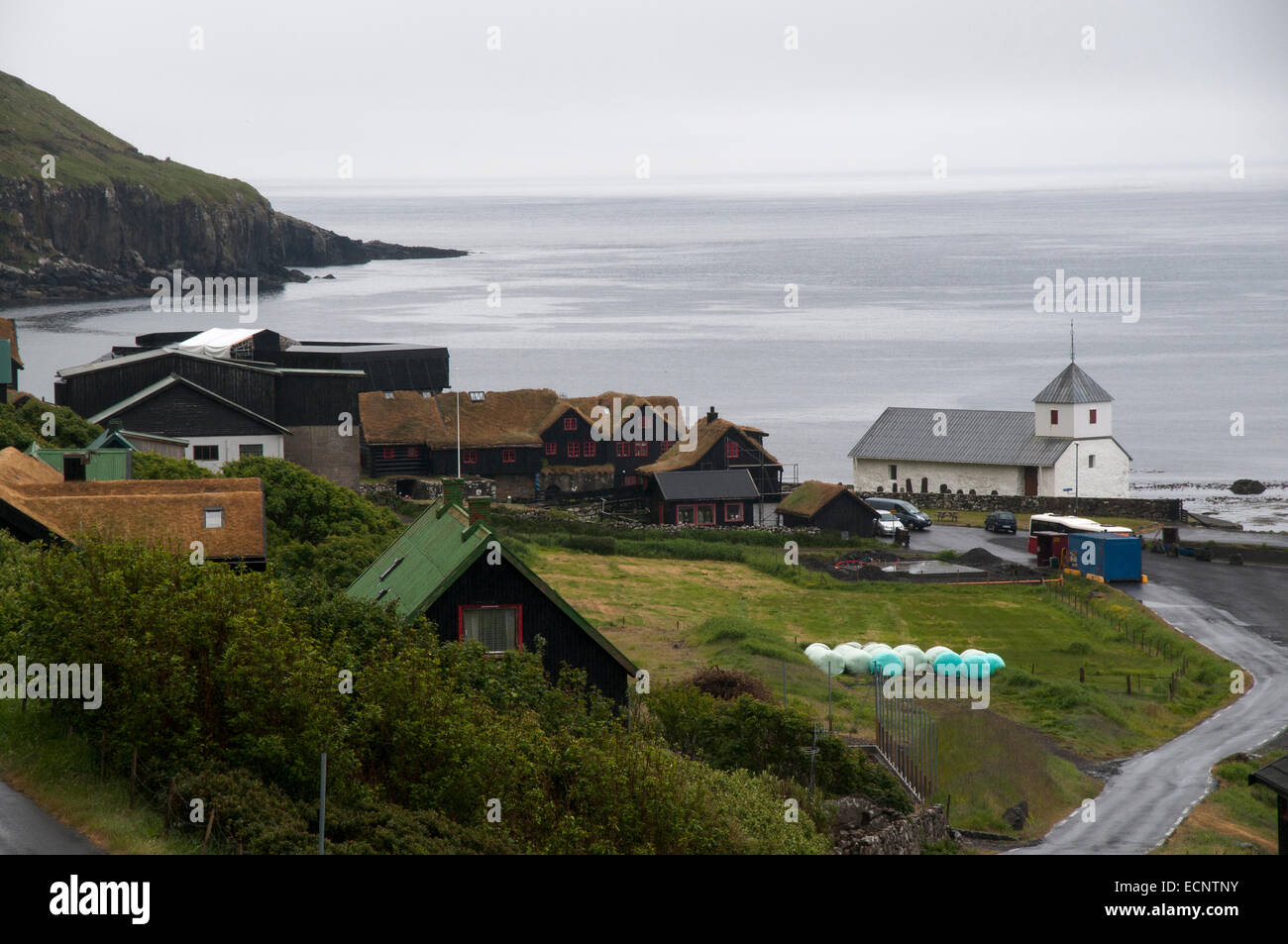 Kirkjubøur es un importante sitio histórico de las Islas Feroe con el