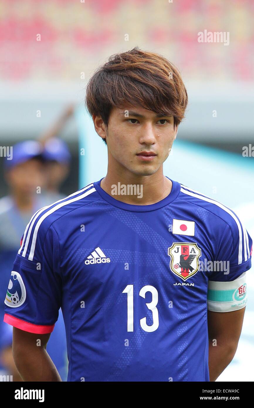 Nay Pyi Taw Myanmar 17 Oct 14 Takumi Minamino Jpn Futbol Soccer Afc U 19 Championship 14 Cuartos De Final Partido Entre Japon 1 4 5 1 Corea Del Norte En Wunna Theikdi Stadium En Nay