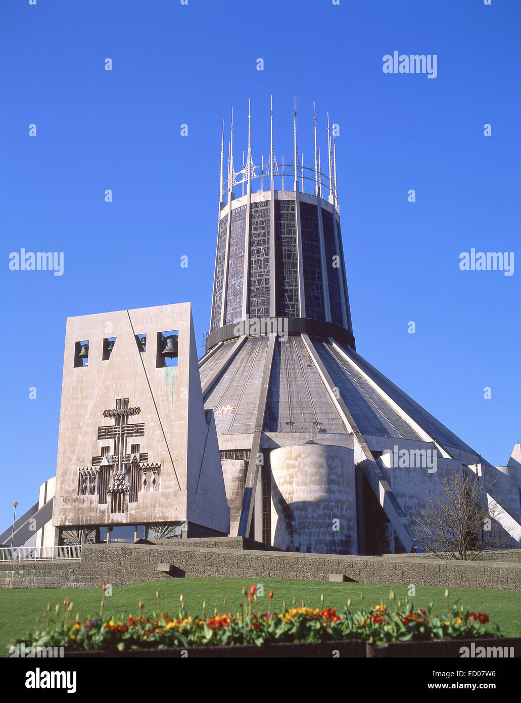 Catedral Metropolitana de Liverpool, Liverpool, Merseyside, Inglaterra, Reino Unido Foto de stock