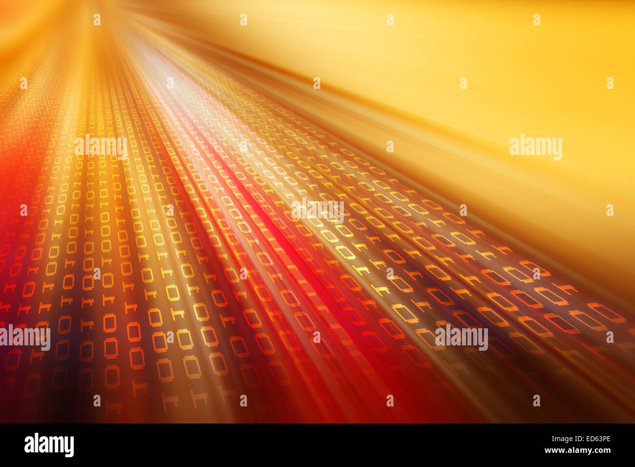 Datos Rojos Transferencia de datos fotografías e imágenes de alta resolución - Alamy