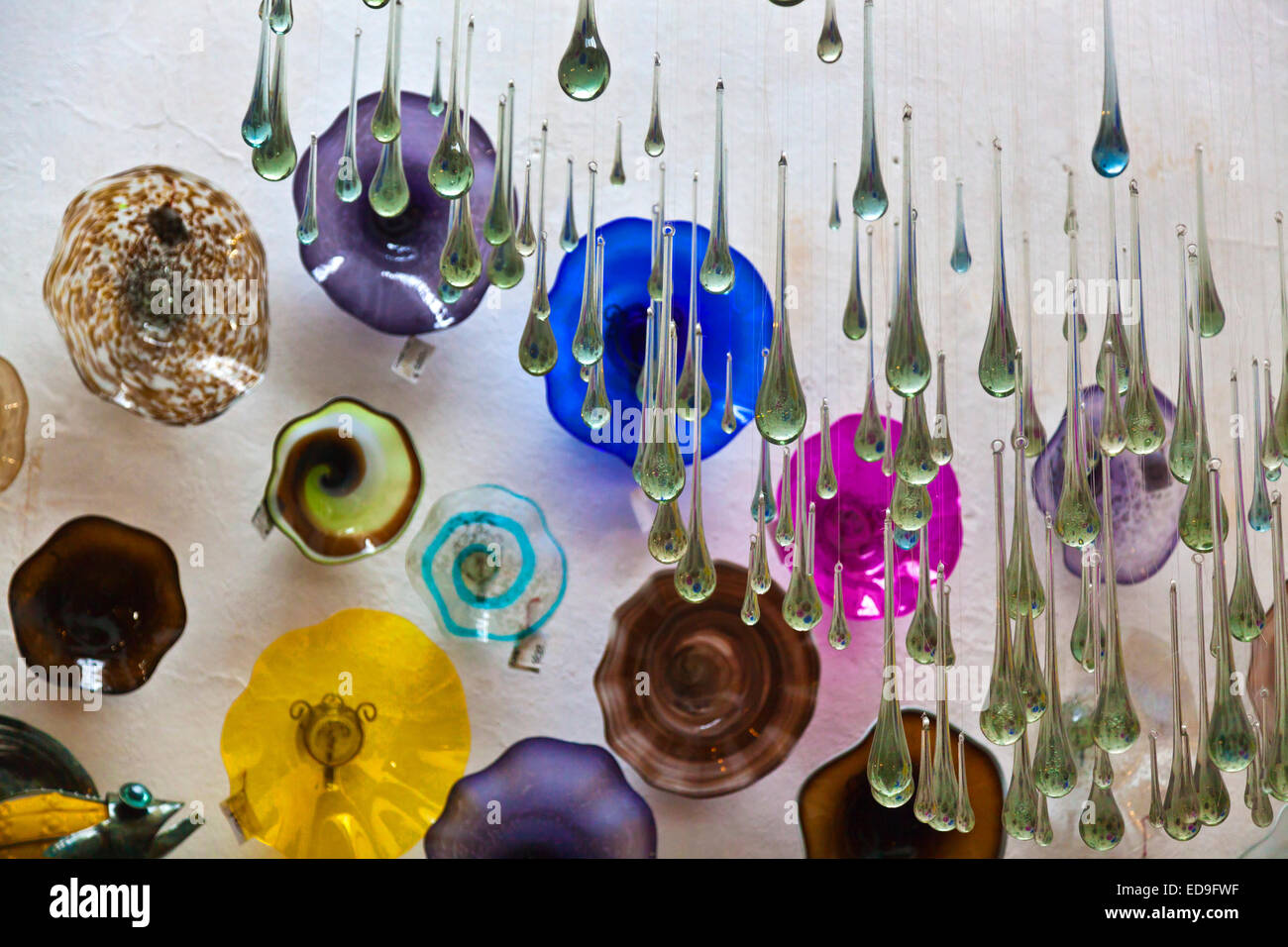 Ornamento De vidrio soplado a mano en una tienda - SAN MIGUEL DE ALLENDE,  MÉXICO Fotografía de stock - Alamy