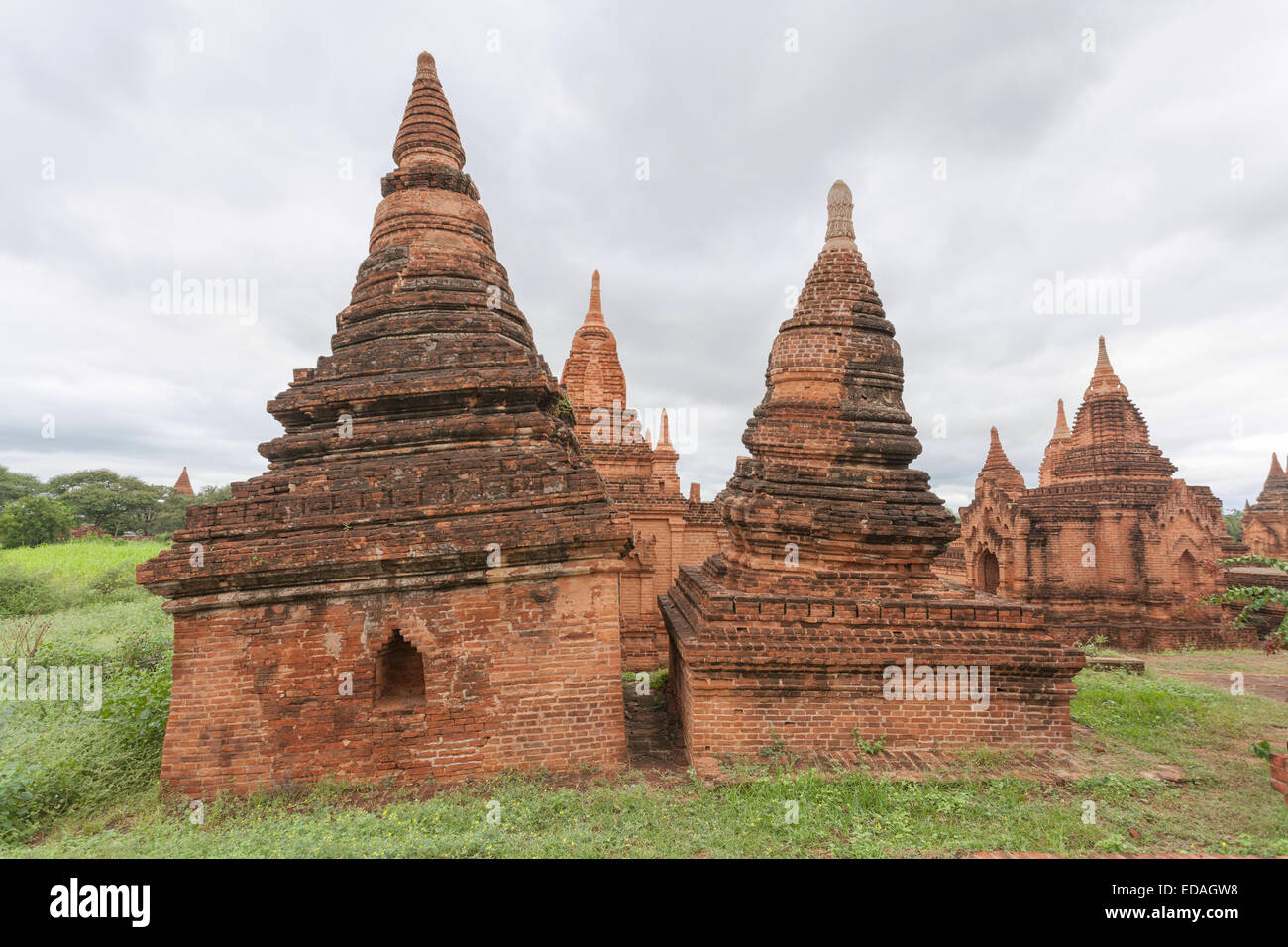 Stupa, Bagan, Myanmar Foto de stock