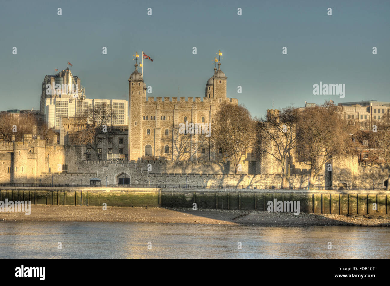La Torre de Londres. Foto de stock